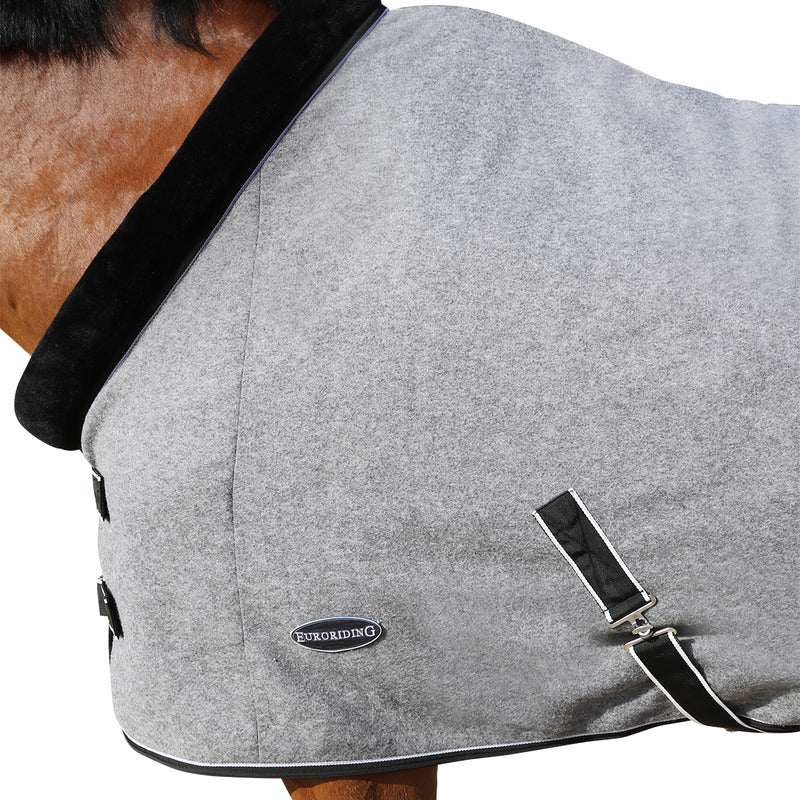 Abschwitzdecke Kragen Teddyfell