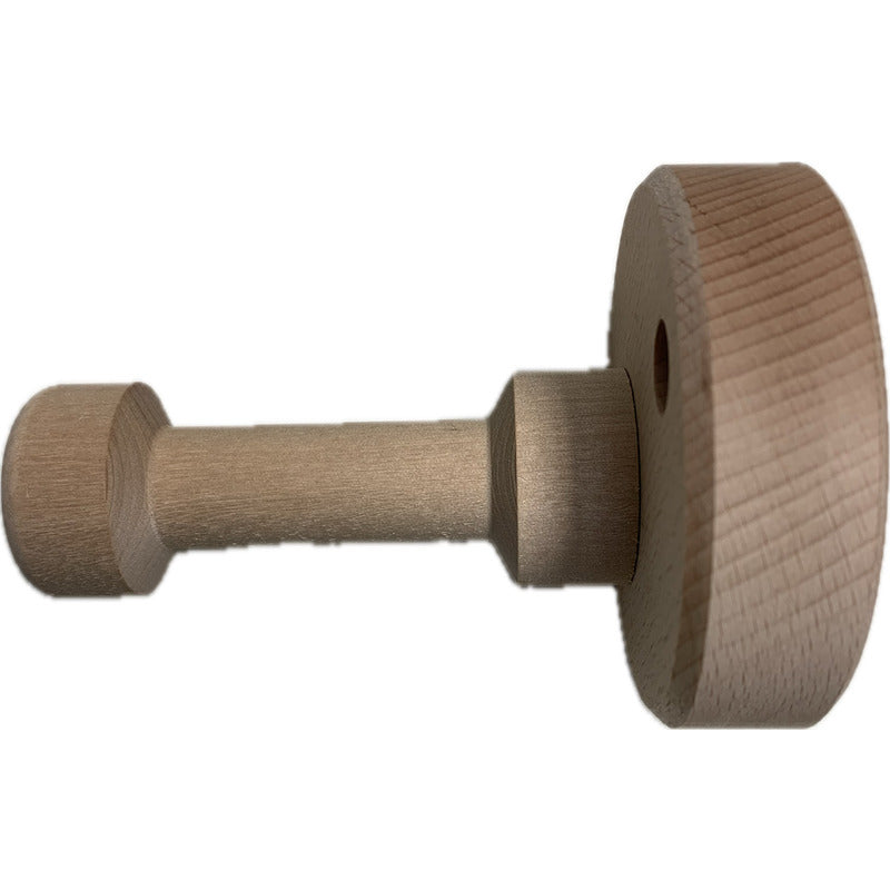 Trensenhalter aus geöltem Holz