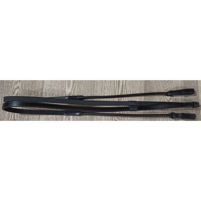 Zügel Kandare Leder, rundgenäht 13 mm
