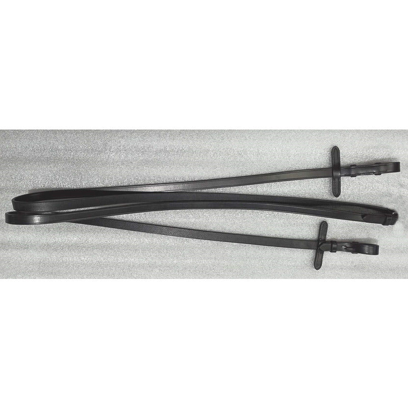 Zügel Kandare Glattleder, gummiert 16 mm
