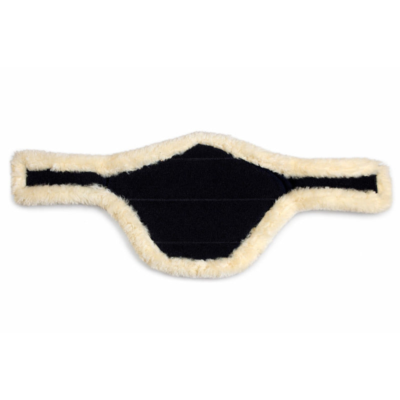 Sattelgurt Bauchlatz Lammfell, Versailles, Euro-Club