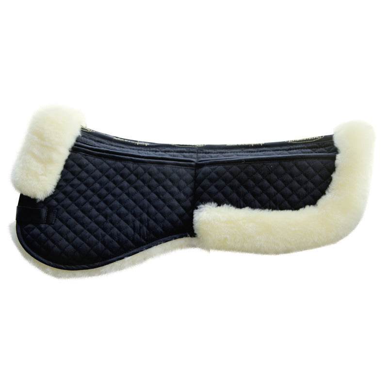 Sattelunterlage Correction Pad Lammfell, mit Schaumeinlagen