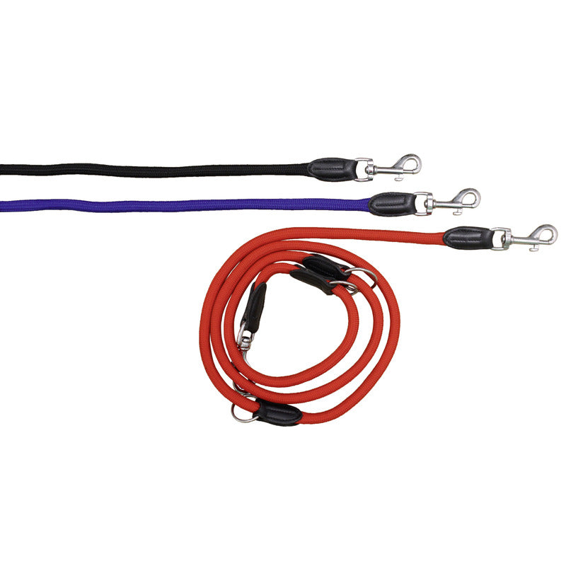 Hundeleine Nylon rund verstellbar