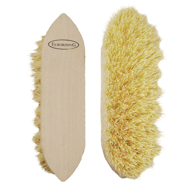Mähnenbürste, Kunstborsten 55mm, roher Holzrücken