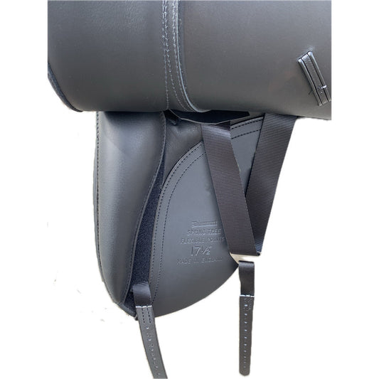 Diamant Dressursattel, Keilkissen vorne, Klettpauschen, Normales Blatt