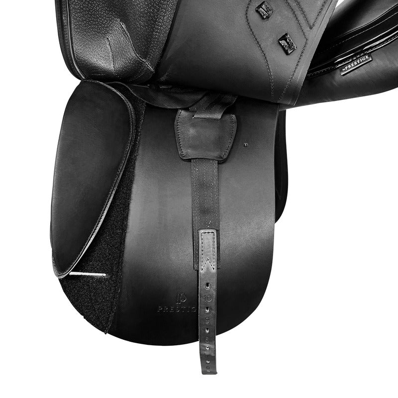 Elegante Dressursattel, +2 cm Kissenhöhe hinten