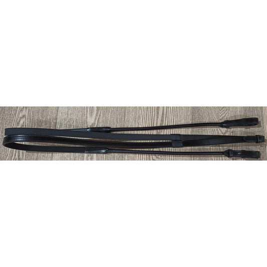 Zügel Kandare Leder, rundgenäht 13 mm
