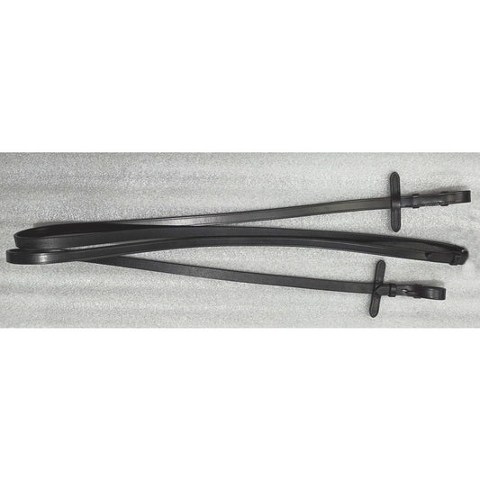 Zügel Kandare Glattleder, gummiert 16 mm