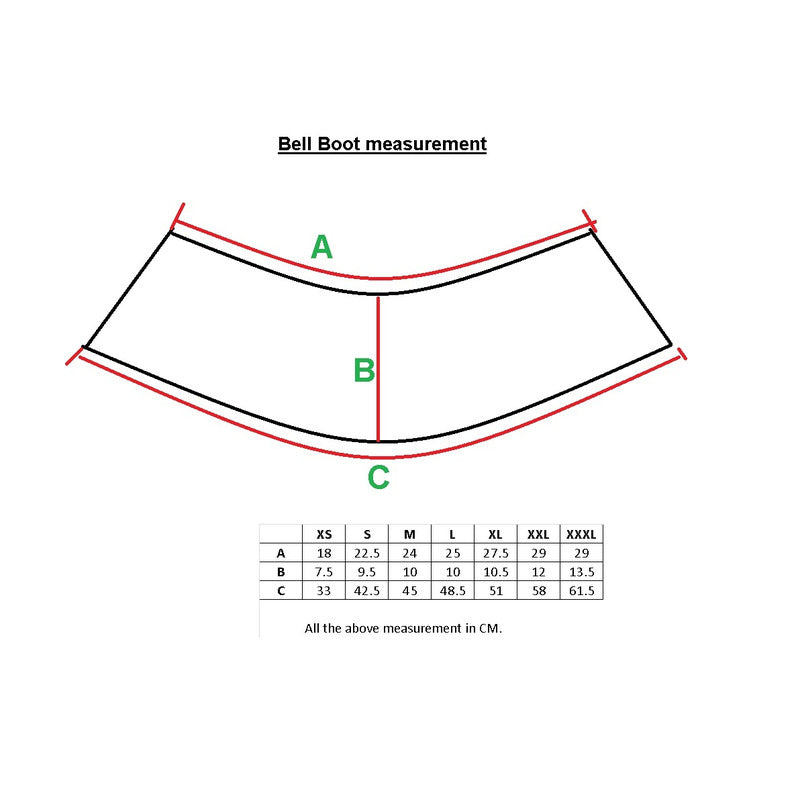 Hufglocken Neon, Gr. XS