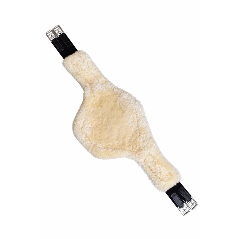 Sattelgurt Bauchlatz Lammfell, Versailles, Euro-Club