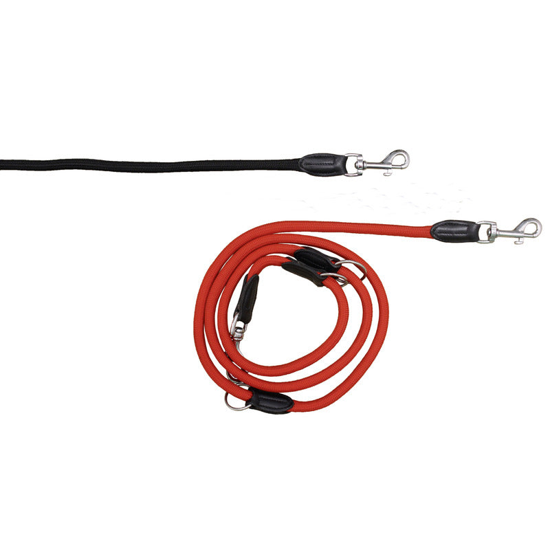 Hundeleine Nylon rund verstellbar