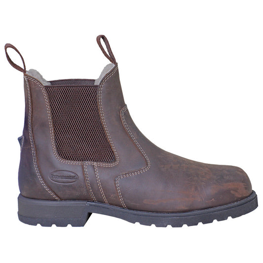 Jodhpur Stiefelette Konik Winter mit Zehenschutzkappe