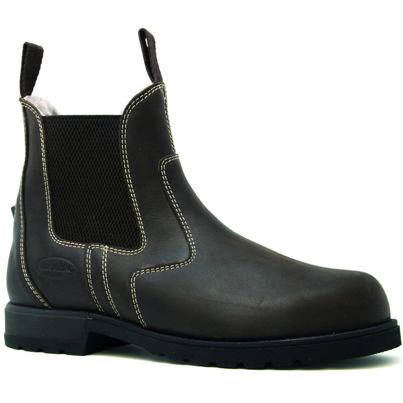Jodhpur Stiefelette Konik Winter mit Zehenschutzkappe